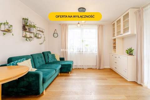 Sosnowiecka 2 pok. zielony widok z balkonu