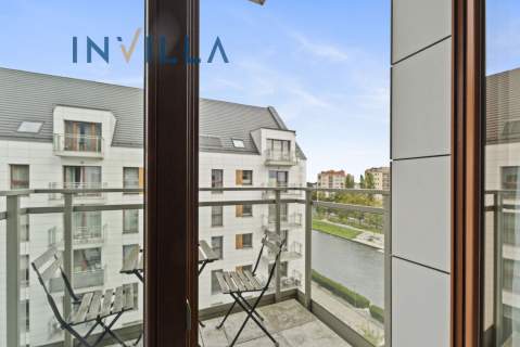 Apartament komfort, światło i widok na rzekę