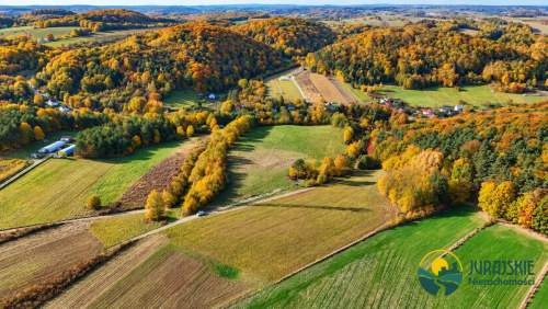 DZIAŁKI WIDOKOWE 2,6 HA OTOCZENIE LASÓW I DOLINEK KRAKOWSKICH...