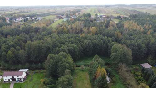 Działka 1441 m2 prze drodze 747 w Lipie Miklas.