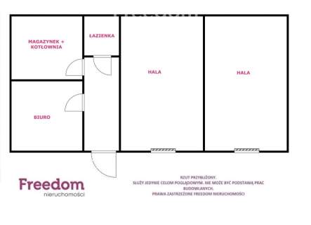 Samodzielny obiekt do wynajęcia w centrum Międzyborowa