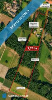 Siedlisko 3,57 ha z zabudowaniami i własnym lasem Siedlików...