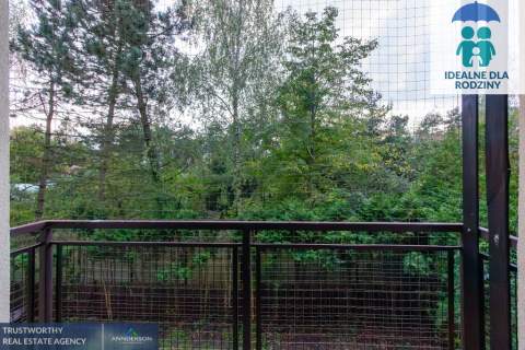 Dwustronne 2-pokoje z loggią, komórką i widokiem na zieleń 