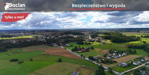 Płaska Działka Budowlana -Lniska