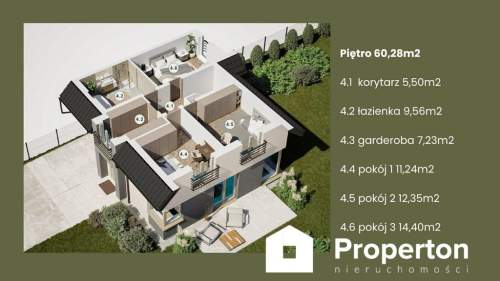 Nowy dom 127 m z ogrodem blisko Krakowa