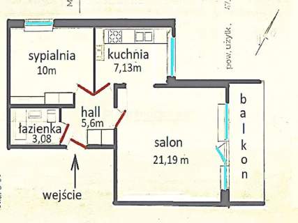 Mieszkanie na sprzedaż, 47 m2, Warszawa