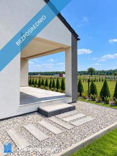 DOM CAŁOROCZNY SAUNA DUŻA DZIAŁKA SKRZYNKA