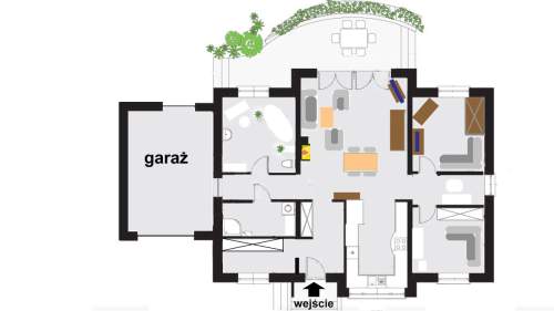 Luksusowy dom parterowy