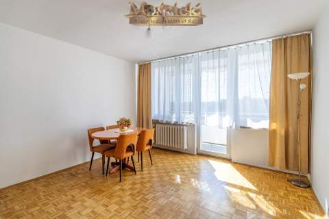 Stylowe 2 pokoje przy metrze Imielin 48 m Balkon