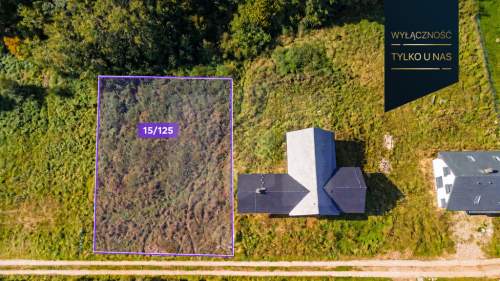 Mierzeszyn działka 1500 m pod dom, MPZP