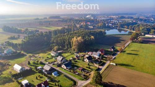 Sierakowice koło Gliwic duża, ogrodzona, zielona działka