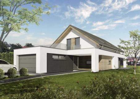 Nowoczesny dom w Beskidach 198m2