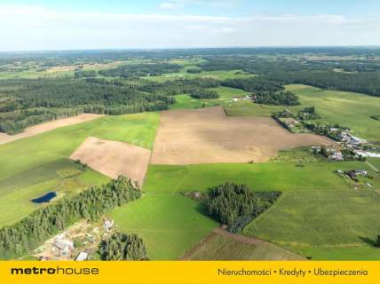 działka 1962 m z WZ Sadowo, gm. Biskupiec