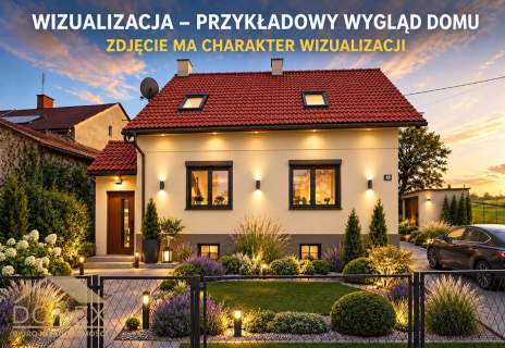 Duża działka, dom i bliskość granicy Czech