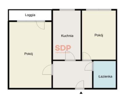 REZERWACJA 2 osobne pokoje 47,3 m2 z KW super lokalizacja