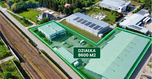Biurowiec hala główna hala pomocnicza