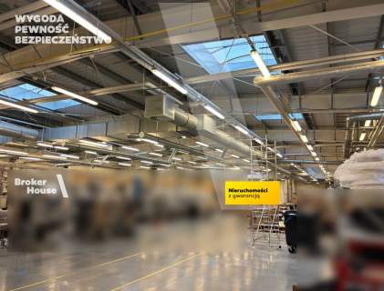 Gotowa hal PRODUKCYJNA z magazynem oraz biurem