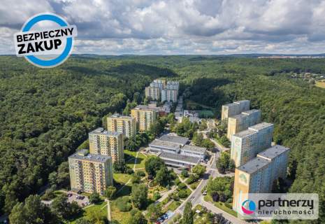 Balkon od południa Widok na las Dwustronne