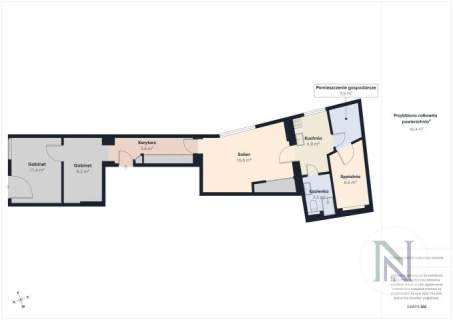 pl. Bema 2 osobne wejścia 47,62 m2 parter do własnej a
