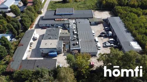 Kompleks komercyjny 5188m2 z halami i magazynami