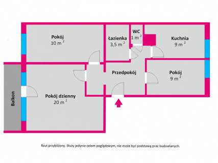 Przestronne 3-pokojowe mieszkanie na Morenie, do własnej aranżacji...