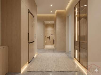 Apartament z dużym tarasem nad Odrą i panoramą .