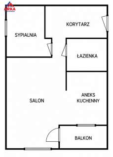 Pilna sprzedaż - własnościowe mieszkanie 39m2 z KW