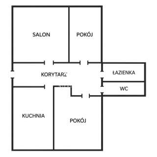 3 niezależne pokoje w centrum