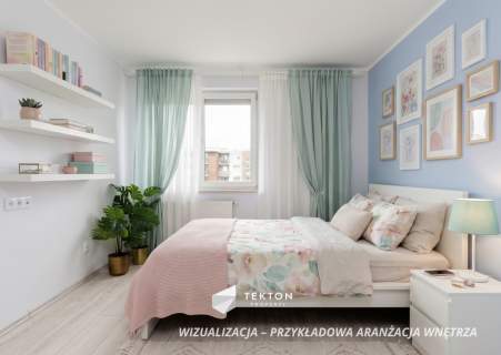Duże 2 pokoje 56 m balkon piwnica Zakrzów