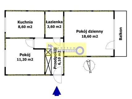Centrum, M3 48,1 m2, ul. Czysta