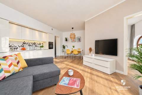 3 POKOJE PRZY WYSPIE SŁODOWEJ PARKING, BALKON