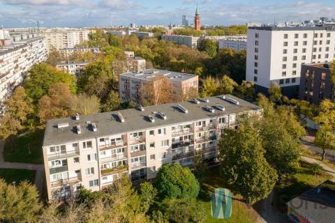 Zielona oaza w centrum miasta 2 pokoje Nowolipki