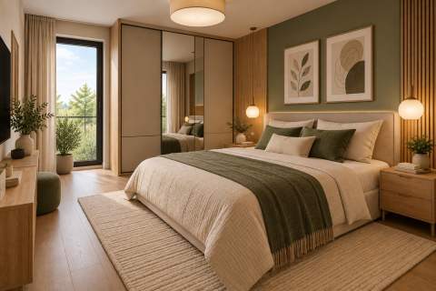 NOWE EKOLOGICZNE OSZCZĘDNE 48,09 m2 3 POKOJE