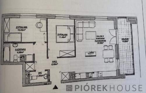 3-pokojowe mieszkanie na Bemowie