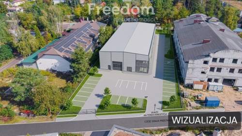 Grunt inwestycyjny z pozwoleniem na budowę hali
