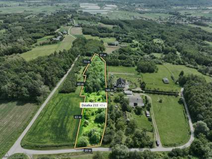 Działka z panoramą Pogórza