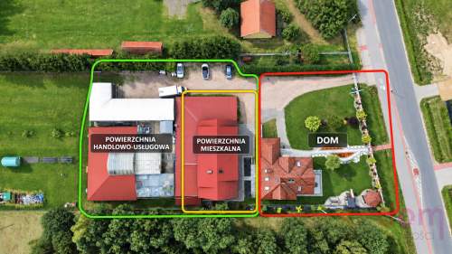 DOM HALA 2 MIESZKANIA Biznes Turystyczny
