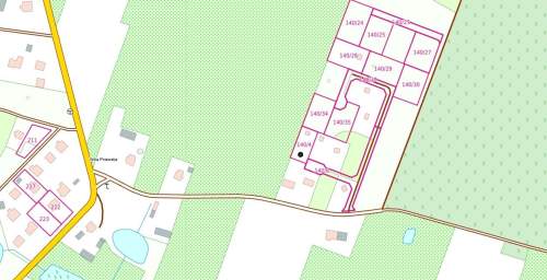 Działka budow. 843m2 k/Pniew woj. mazowieckie za 259000 zł