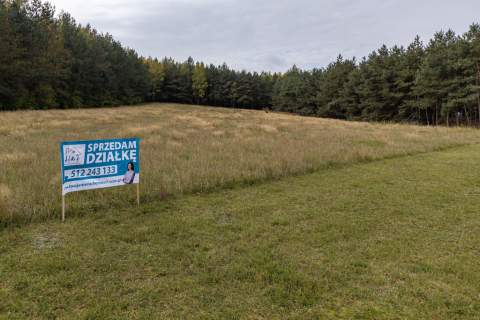 Działki budowlane w okolicach Wodzieradów