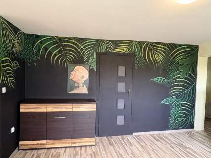 Parter domu 60m2, 3 pokoje, piękny widok na wodę i winnicę, ogród