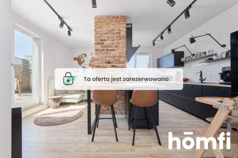 Wyjątkowy loft 70m2 2 poziomy, 3 tarasy Parking