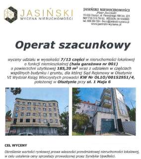 Przetarg - udział w wysokości 7/13 części