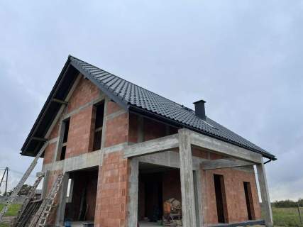 Dom jednorodzinny z poddaszem użytkowym 120m w Mierzęcicach