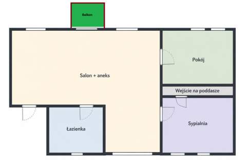 3 pokoje z ogródkiem i 2 miejscami postojowymi