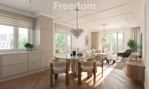 3 pokoje balkon Mokotów