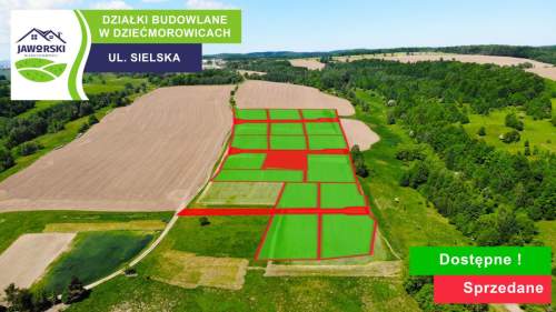 Działki budowlane w Dziećmorowicach - woda miejska