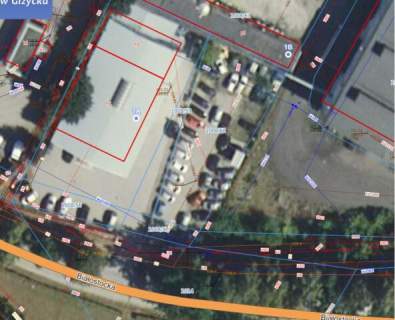 Działka usługowa 703 m2 w Giżycku rejon ul. Obwodowej