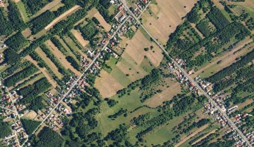 Konopiska działka rolna szerokość 15 m
