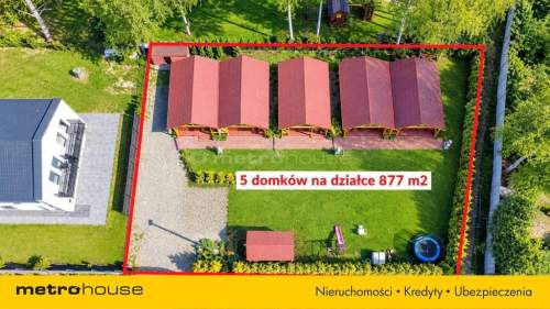 5 DOMKÓW WYPOCZYNKOWYCH W USTCE GOTOWY BIZNES 