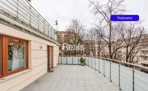 Apartament z tarasem 30 m w centrum al. Szucha